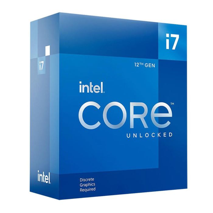 Processador Intel Core i7-12700KF, 12-Core, 20-Threads, 3.6GHz (5.0GHz Turbo), Cache 25MB, LGA1700, BX8071512700KF