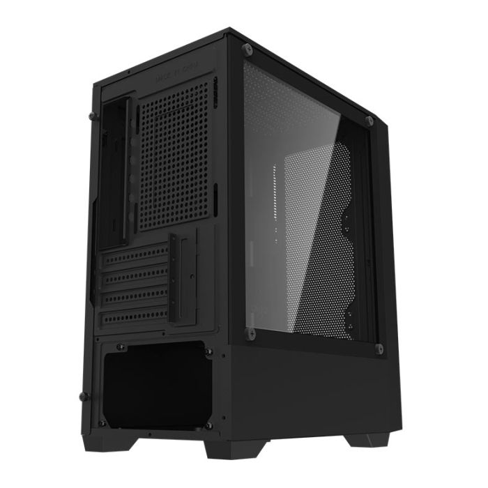 Gabinete Gamer Aigo Darkflash C195M Mesh, Mid-Tower, Lateral de Vidro, Preto, AC-C195M-MESH-B-HQ1