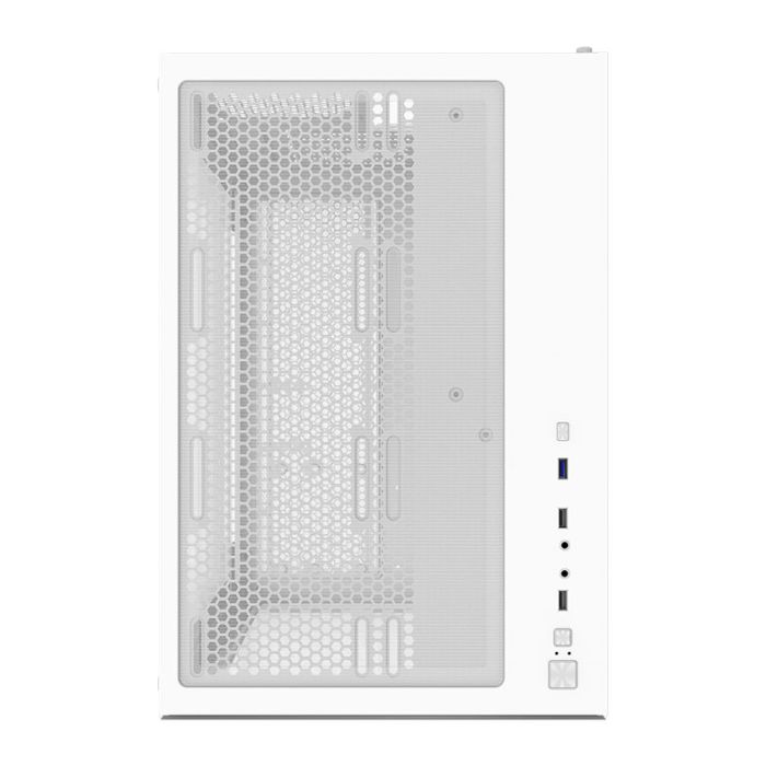 Gabinete Gamer Aigo DarkFlash C285, Lateral de Vidro, Branco, C285-WH