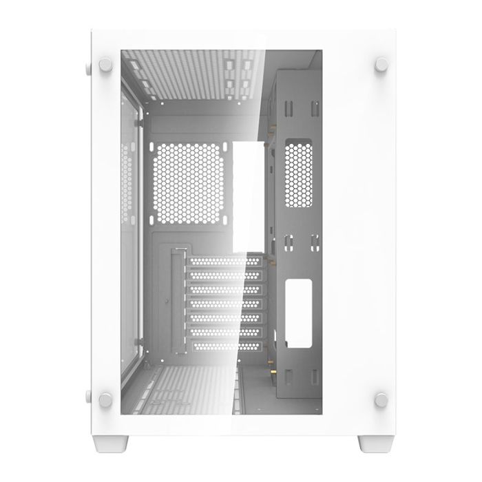Gabinete Gamer Aigo DarkFlash C285, Lateral de Vidro, Branco, C285-WH