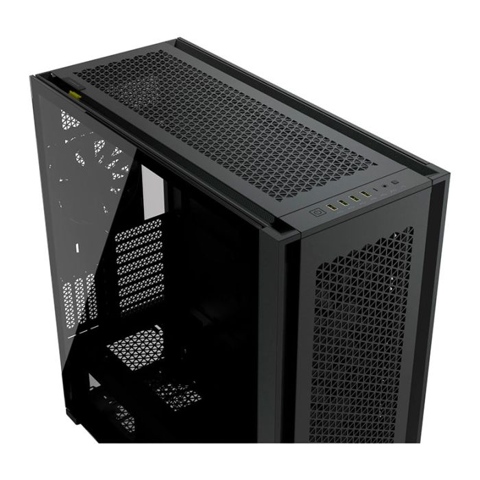 Gabinete Gamer Corsair 7000D Airflow, Full Tower, Lateral de Vidro, Com 3 Fans, Preto, CC-9011218-WW