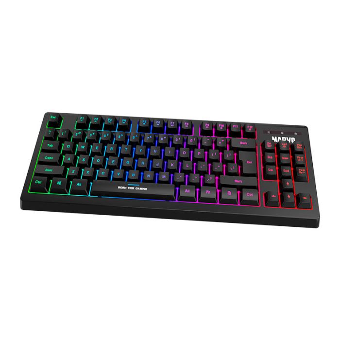 Combo Gamer Marvo Loot 30 3x1, Led, Teclado Membrana, Mouse 7200DPI, Mousepad Medio, CM310-EN