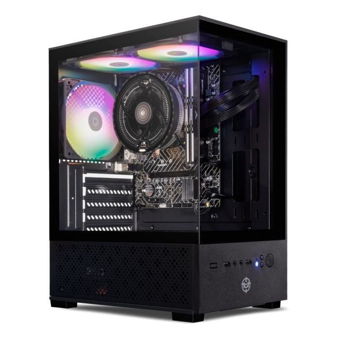 PC Gamer Completo Mancer, AMD Ryzen 5 5600GT, 16GB DDR4, SSD 480GB + Monitor + Kit Periféricos