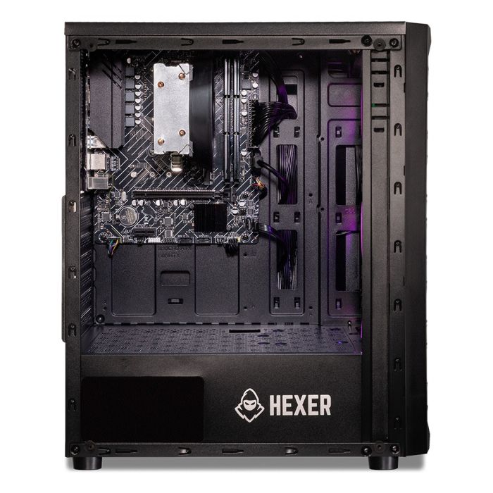 PC Gamer Completo Mancer, AMD RYZEN 5 3400G, 16GB DDR4, SSD 480GB, Kit de Periféricos + Monitor