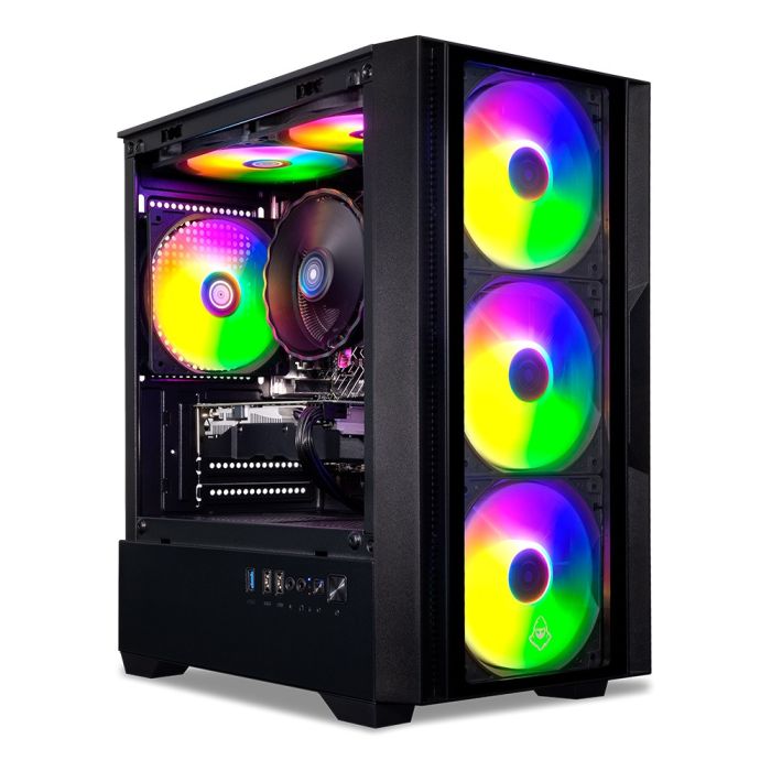 PC Gamer Mancer, AMD Ryzen 7 5700, GeForce RTX 5060 8GB, 16GB DDR4, SSD M.2 1TB