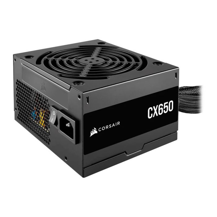 Fonte Corsair CX650, 650W, 80 Plus Bronze, Preto, CP-9020278-BR