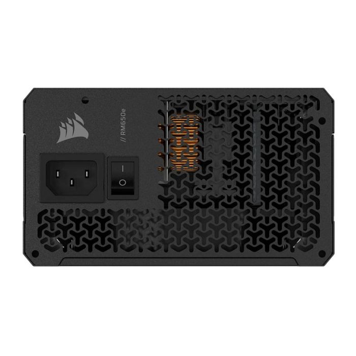 Fonte Corsair RM650e, 650W, Full-Modular, ATX 3.1, PCIe 5.1, Cybenetics Gold, Preto, CP-9020302-BR