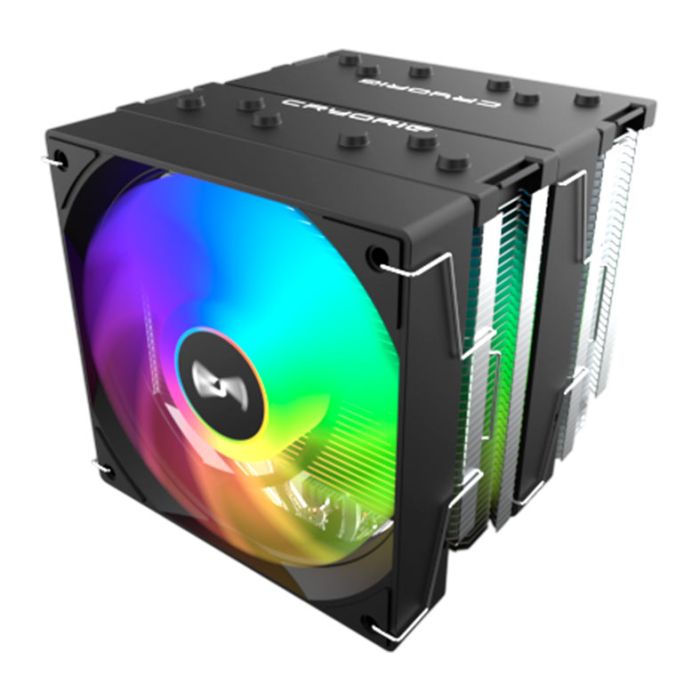 Cooler Para Processador Cryorig CR6S, ARGB, 120mm, Preto, CR6S-BK