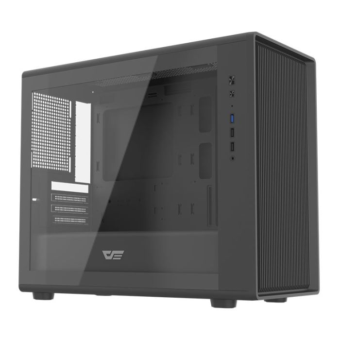 Gabinete Gamer Aigo Darkflash DB460M, Mid-Tower, Lateral de Vidro, Preto, DB460M-BK