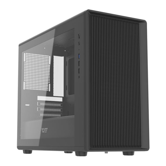 Gabinete Gamer Aigo Darkflash DB460M, Mid-Tower, Lateral de Vidro, Preto, DB460M-BK