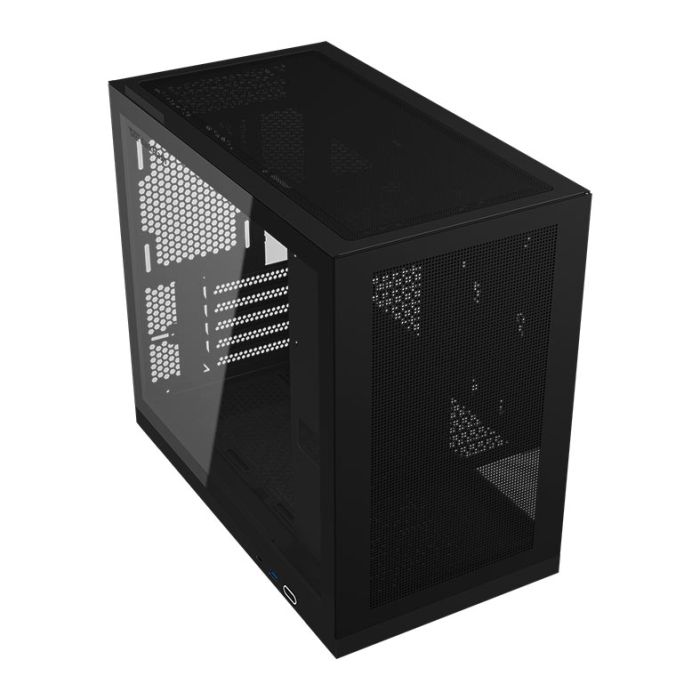 Gabinete Gamer Aigo Darkflash DS210, Mid-Tower, Lateral de Vidro, Preto, DS210-BLACK