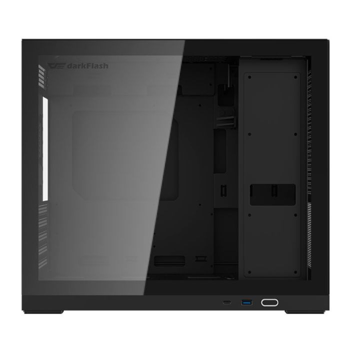 Gabinete Gamer Aigo Darkflash DS210, Mid-Tower, Lateral de Vidro, Preto, DS210-BLACK