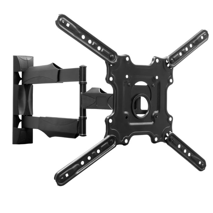 Suporte Articulado Para TV Zinnia SteelArm, 26 Pol a 55 Pol, Preto, ZNO-SARM-BL01