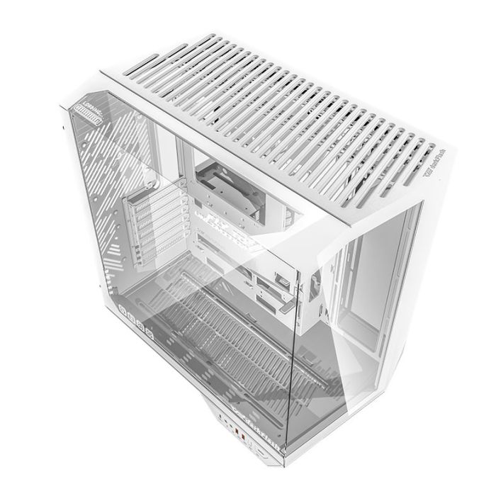 Gabinete Gamer Aigo Darkflash Arcee DY470, ARGB, Full-Tower, Lateral de Vidro, Com 4 Fans, Branco, DY470-WH-4F
