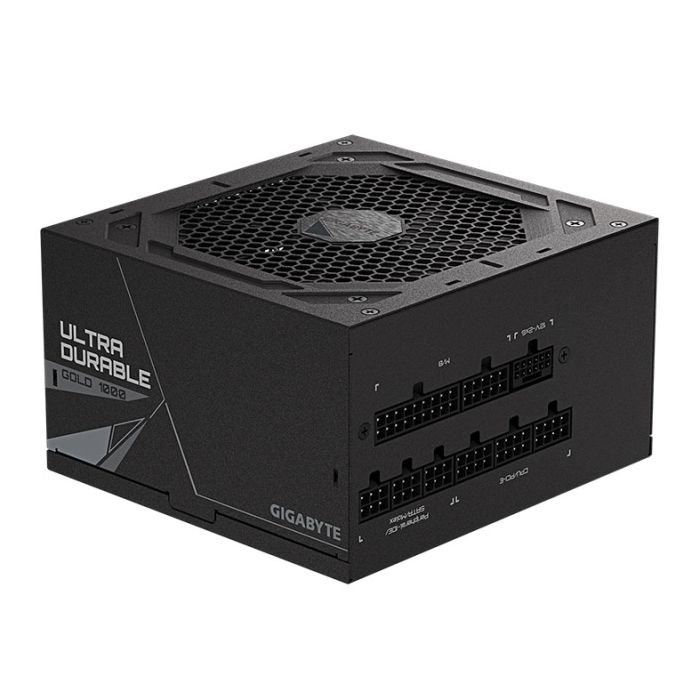 Fonte Gigabyte UD1000GM PG5 V2, 1000W, ATX 3.1, PCIe 5.1, Full-Modular, 80 Plus Gold, Preto, GP-UD1000GM-PG5-V2