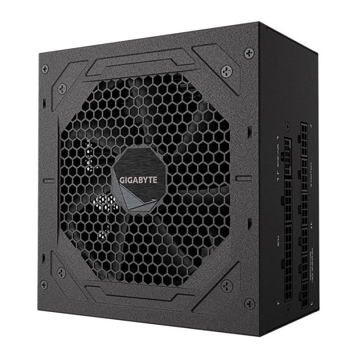 Fonte Gigabyte UD1000GM PG5 V2, 1000W, ATX 3.1, PCIe 5.1, Full-Modular, 80 Plus Gold, Preto, GP-UD1000GM-PG5-V2