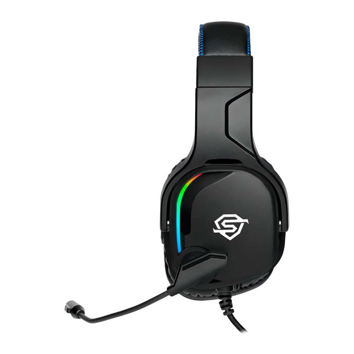 Headset Gamer Solid Gear Titanium, RGB, Surround 7.1, Drivers 50mm, Preto, H-100