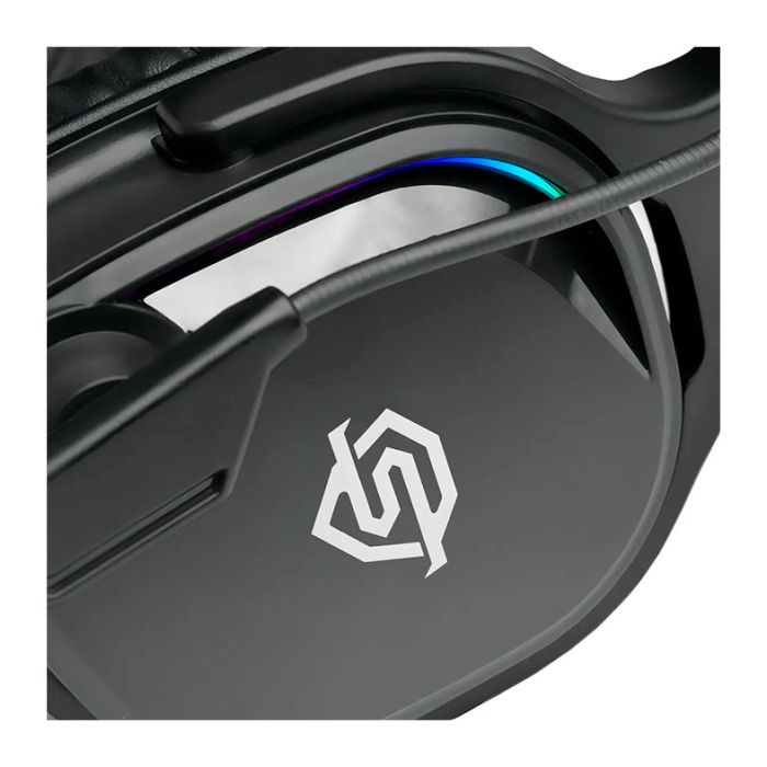 Headset Gamer Solid Gear Titanium, RGB, Surround 7.1, Drivers 50mm, Preto, H-100