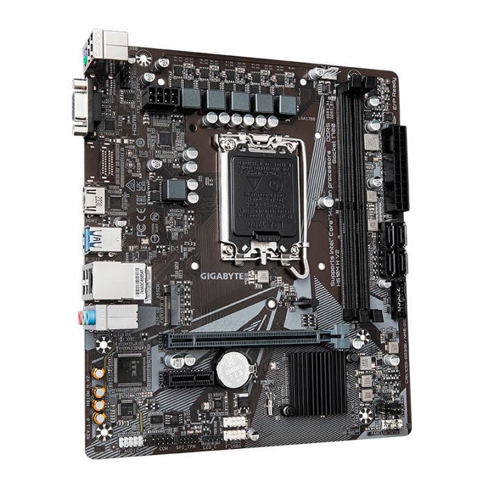 Placa Mae Gigabyte H610M H V2, DDR5, LGA 1700, M-ATX, Chipset Intel H610, H610M-H-V2