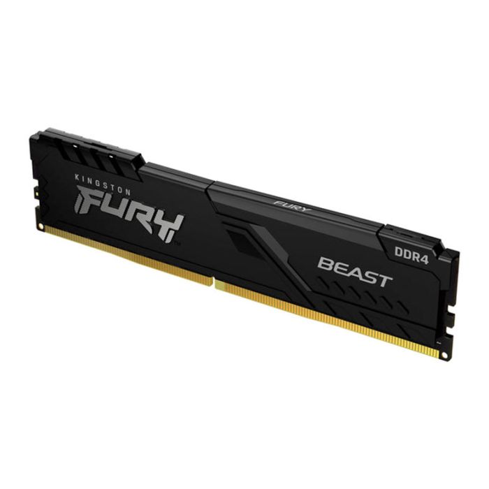 Memoria Kingston Fury Beast, 8GB (1x8GB), DDR4, 3200MHz, C16, Preta, KF432C16BB-8