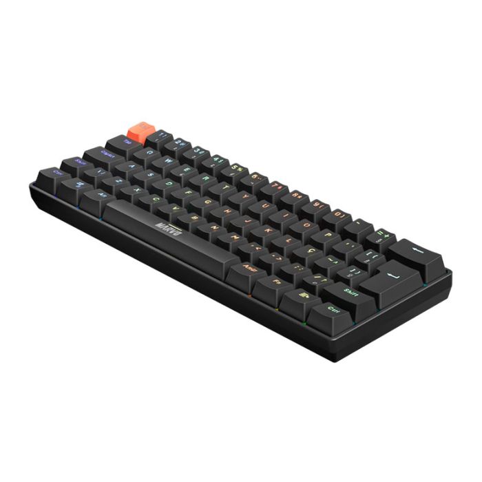 Teclado Mecanico Marvo KG933G, RGB, ABNT2, Switch Vermelho, Preto, KG933G-BK