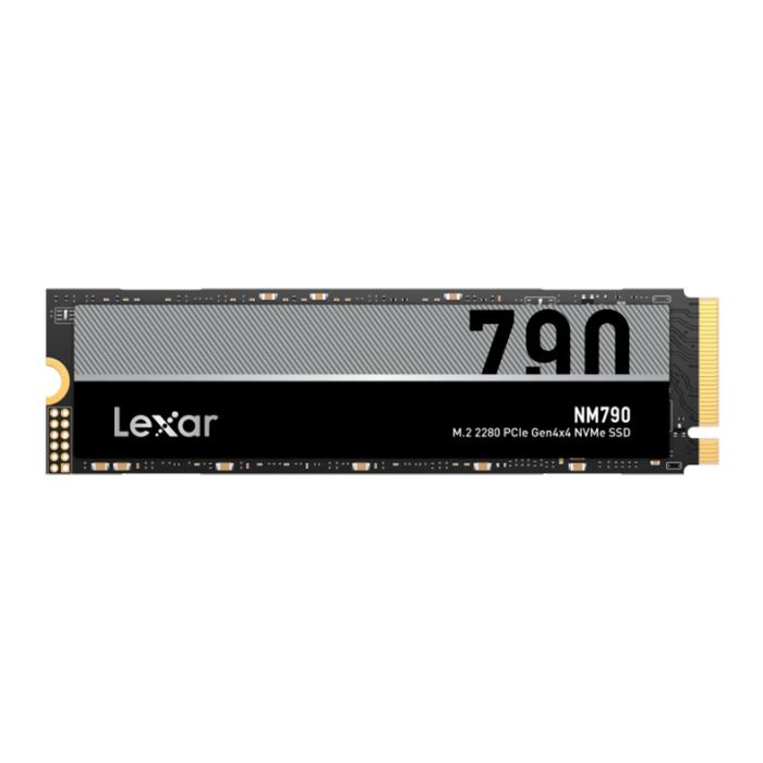 SSD Lexar NM790, 1TB, M.2 2280, PCIe NVMe, Leitura 7400MB/s, Gravacao 6500MB/s, LNM790X001T-RNNNG