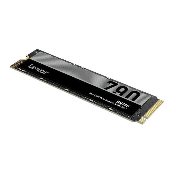 SSD Lexar NM790, 512GB, M.2 2280, PCIe NVMe, Leitura 7200MB/s, Gravacao 4400MB/s, LNM790X512G-RNNNG
