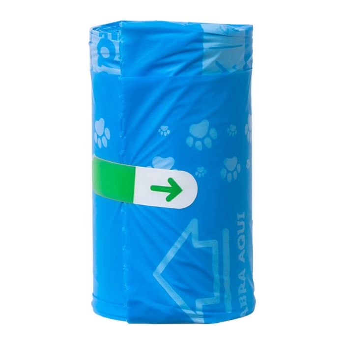 Sacolas Higiênicas Reforçadas Lopetudos, Com 8 Rolos, LP-SH-C8R