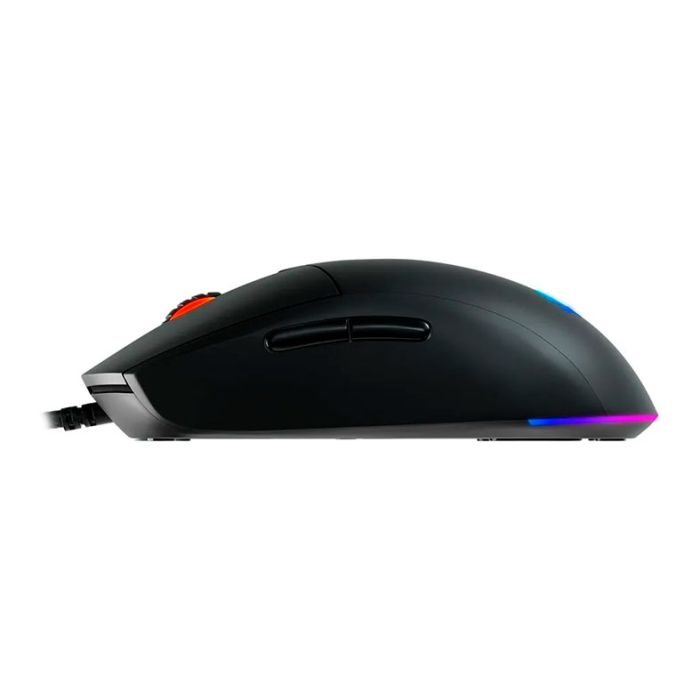 Mouse Gamer Solid Gear Steel Pro, RGB, 12000DPI, 6 Botoes, Preto, M-200-BK