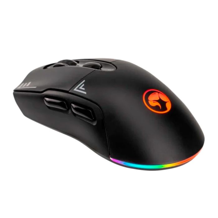 Mouse Gamer Marvo Duke 20, RGB, 6400DPI, 7 Botoes, Wireless, Preto, M803W-V2-BK