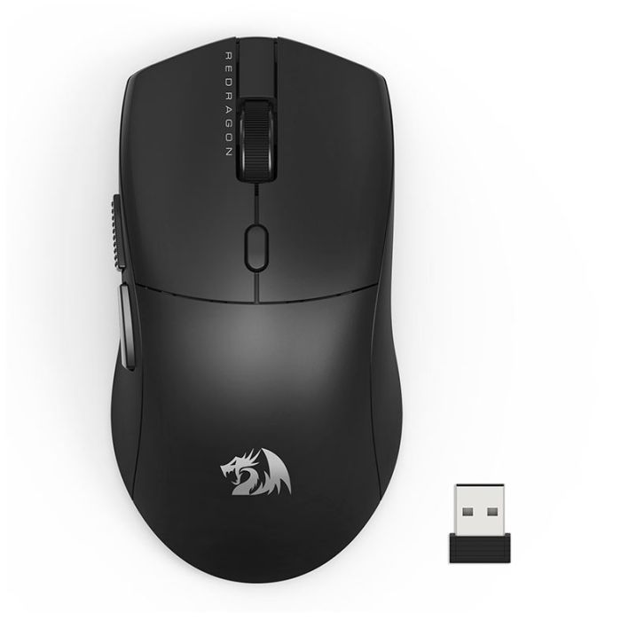 Mouse Gamer Redragon Neva Standard, 12000DPI, 6 Botoes, Wireless, Preto, M815-STD