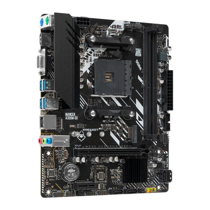 Placa Mae Mancer A320M-DX, DDR4, Socket AM4, M-ATX, Chipset AMD A320, MCR-A320M-DX