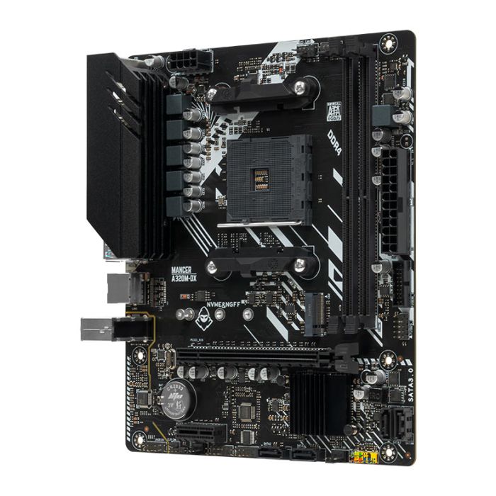 Placa Mae Mancer A320M-DX, DDR4, Socket AM4, M-ATX, Chipset AMD A320, MCR-A320M-DX