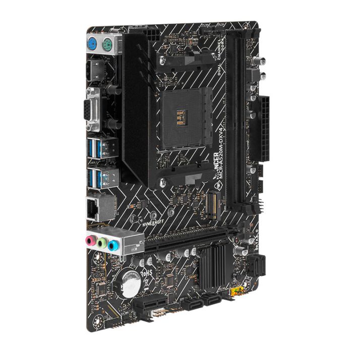 Placa Mae Mancer A520M DX, DDR4, Socket AMD AM4, M-ATX, Chipset AMD A520, MCR-A520M-DXV4