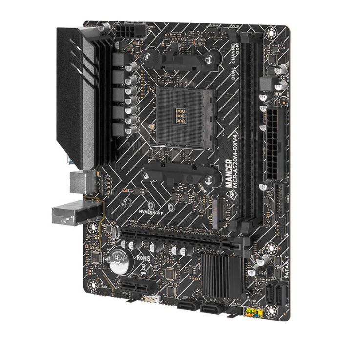 Placa Mae Mancer A520M DX, DDR4, Socket AMD AM4, M-ATX, Chipset AMD A520, MCR-A520M-DXV4