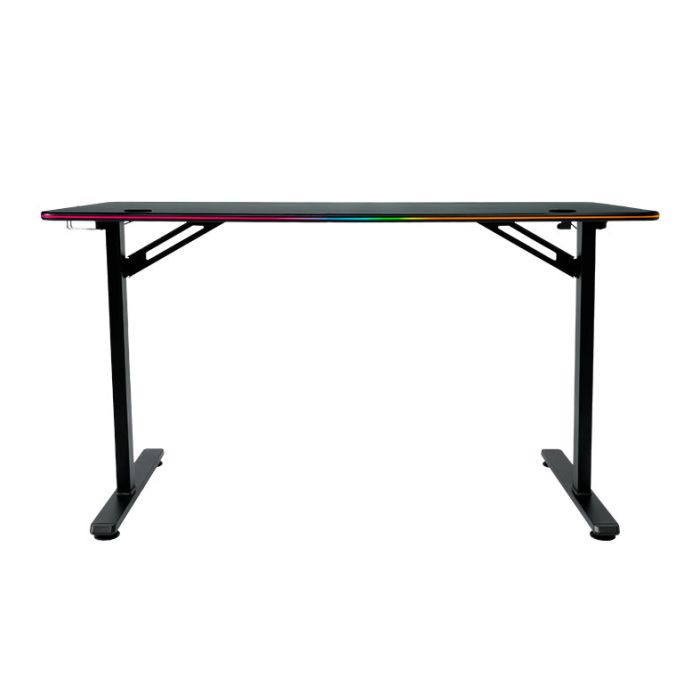 Mesa Gamer Mancer Arcane, 140cm, RGB, Preto, MCR-ARC-RGB