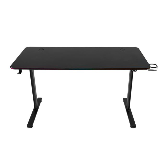 Mesa Gamer Mancer Arcane, 140cm, RGB, Preto, MCR-ARC-RGB