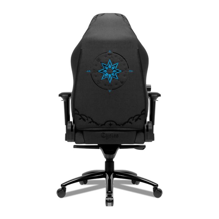 Cadeira Gamer Mancer Cycles Z Season, Espuma Moldada, Braco 4D, Preto e Azul, MCR-CCS-BLU