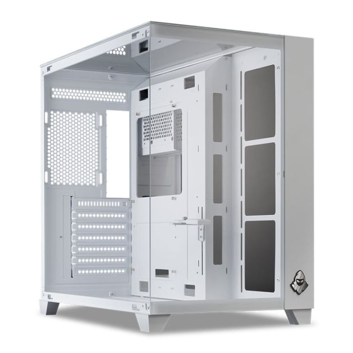Gabinete Gamer Mancer CV550, Mid-Tower, Lateral de Vidro, Branco, MCR-CV550-WH