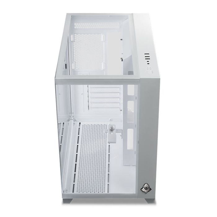 Gabinete Gamer Mancer CV550, Mid-Tower, Lateral de Vidro, Branco, MCR-CV550-WH