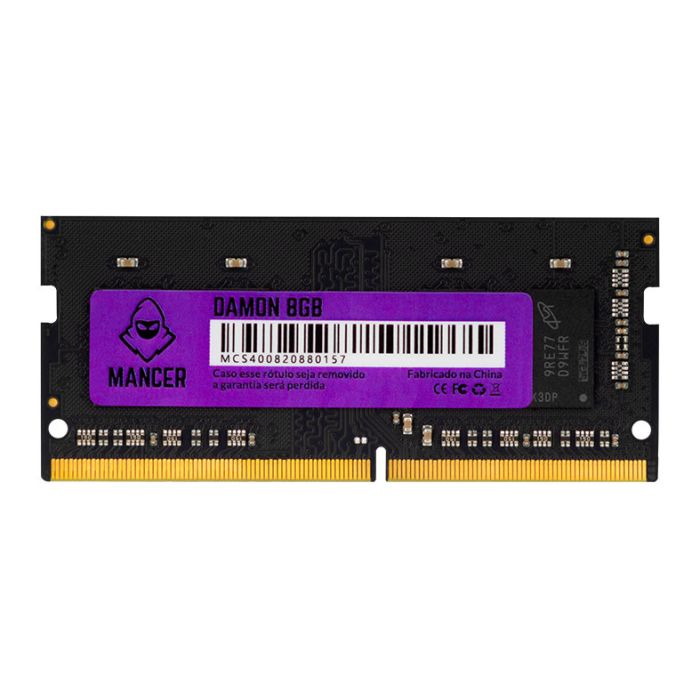 Memoria Notebook Mancer Damon, 8GB (1x8GB), DDR4, 2666MHz, C19, MCR-DMN-8GB