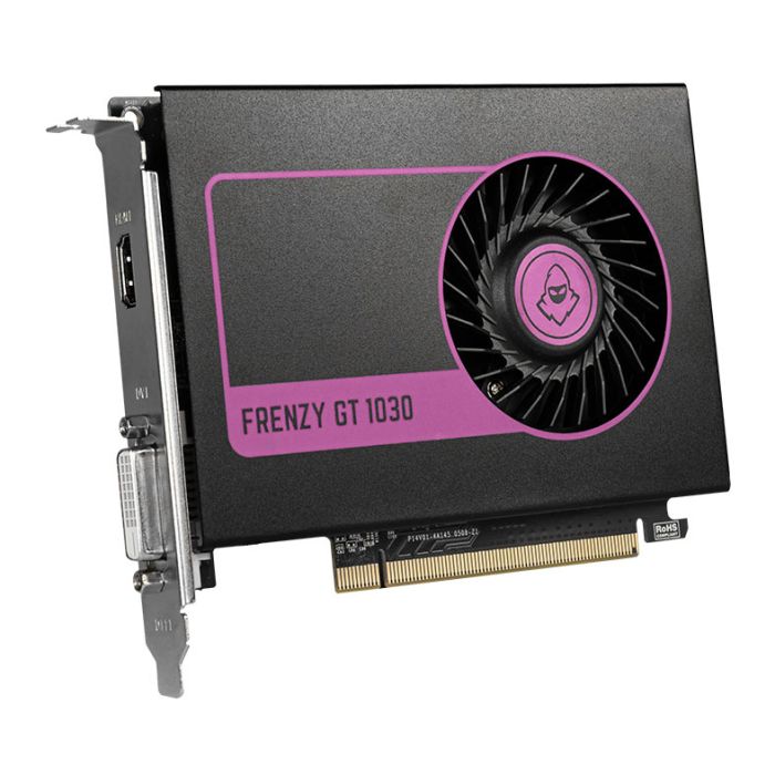 Placa de Video Mancer GeForce GT 1030 Frenzy, 2GB, GDDR5, 64-bit, MCR-GT1030V1-FZY