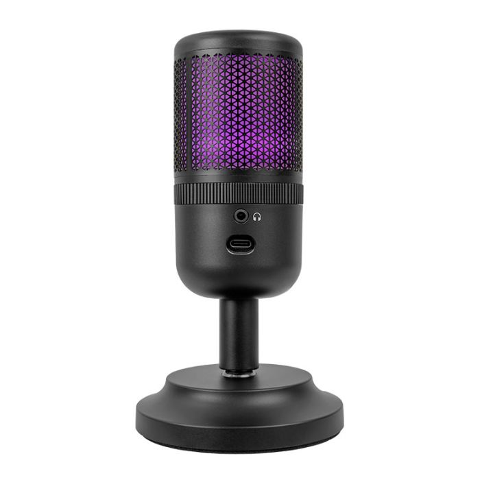 Microfone Mancer Horcrux, RGB, USB, Preto, MCR-HCRX-BL01