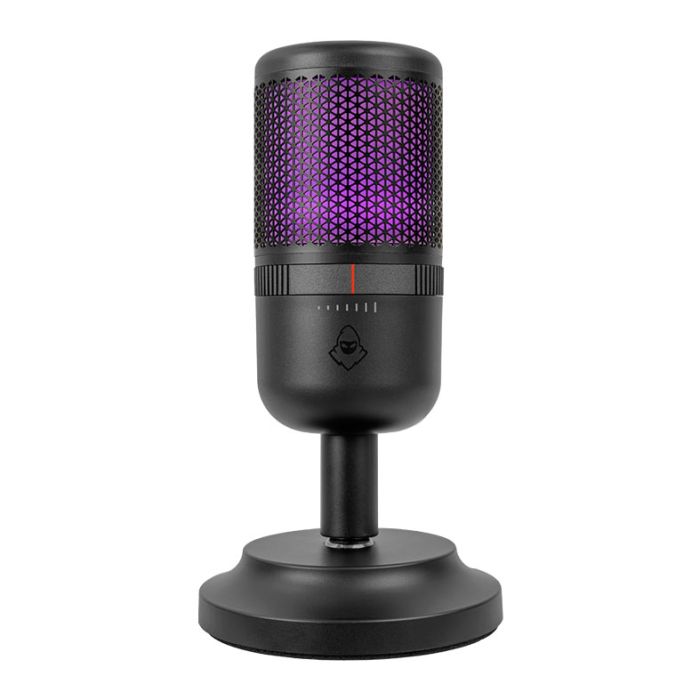 Microfone Mancer Horcrux, RGB, USB, Preto, MCR-HCRX-BL01