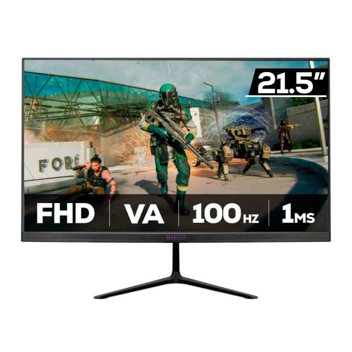 Monitor Gamer Mancer Horizon Z3B, 21.5 Pol, VA, FHD, 1ms, 100Hz, HDMI/VGA, MCR-HZ3BN21-BL2