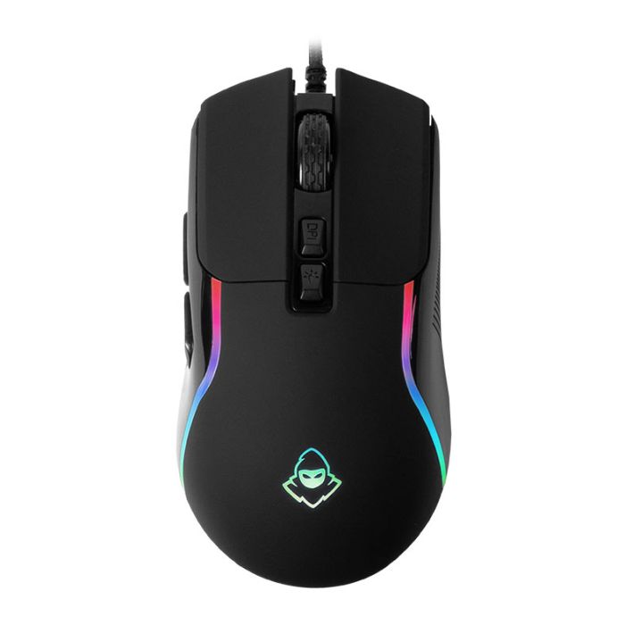 Mouse Gamer Mancer Lead C1, RGB, 12400DPI, 7 Botoes, Preto, MCR-LDC1-RGB01
