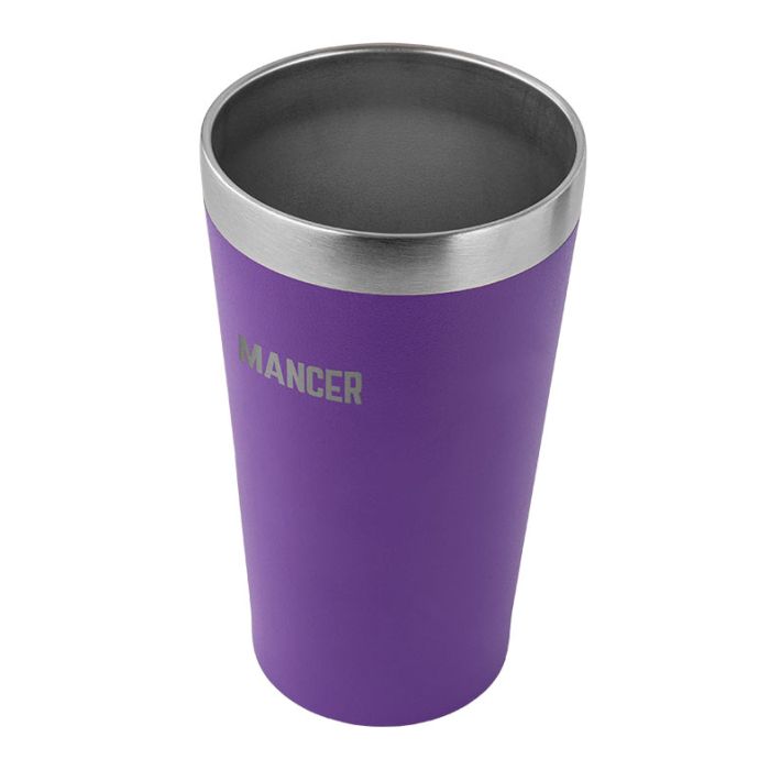 Copo Termico Mancer MR90, 473ml, Sem Tampa, Roxo, MCR-MR90-PP01