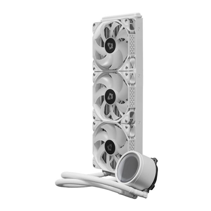Water Cooler Mancer Mystic G1, ARGB, 360mm, Branco, MCR-MTC360-WH01