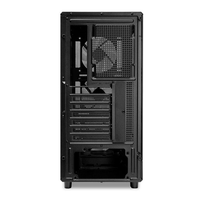 Gabinete Gamer Mancer Narok X, Mid-Tower, Lateral de vidro, Com 3 Fans, Preto, MCR-NRKX-BK3F