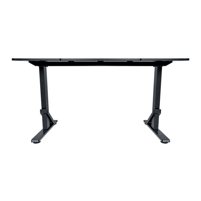 Mesa Gamer Mancer Runic, Com Regulagem de Altura, 136cm, Preto, MCR-RNC-BK01